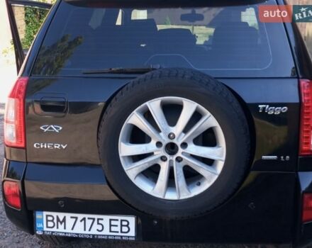 Черный Чери Тигго, объемом двигателя 1.8 л и пробегом 115 тыс. км за 5800 $, фото 1 на Automoto.ua