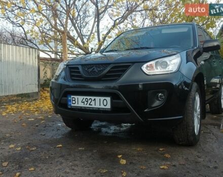 Черный Чери Тигго, объемом двигателя 1.85 л и пробегом 121 тыс. км за 6200 $, фото 1 на Automoto.ua