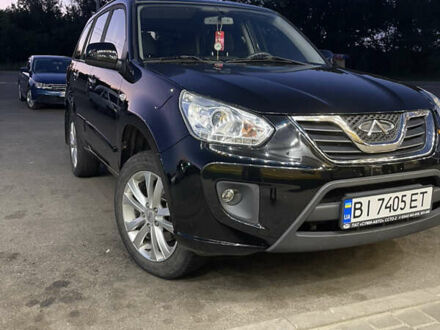 Чери Тигго 2014 в Полтаве на Automoto.ua Черный Чери Тигго, объемом двигателя 1.85 л и пробегом 71 тыс. км за 5200 $, фото 1 на Automoto.ua