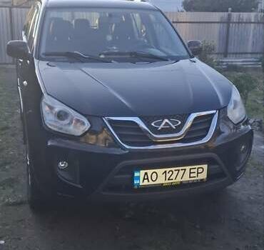 Черный Чери Тигго, объемом двигателя 1.8 л и пробегом 207 тыс. км за 5500 $, фото 1 на Automoto.ua