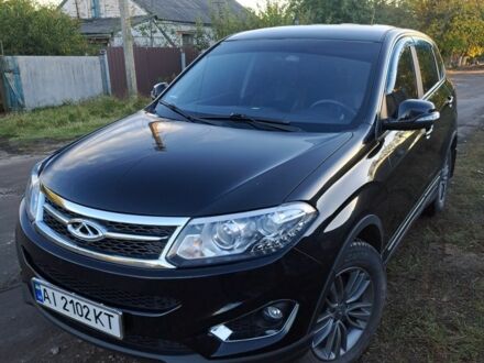 Черный Чери Тигго, объемом двигателя 2 л и пробегом 110 тыс. км за 8100 $, фото 1 на Automoto.ua