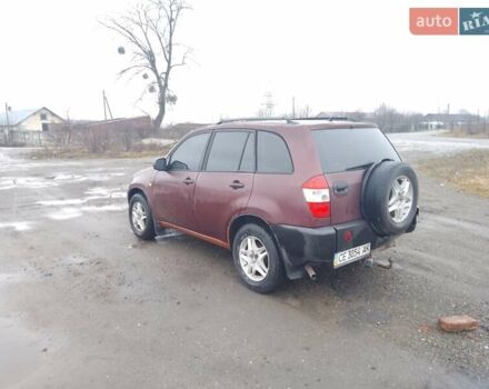 Красный Чери Тигго, объемом двигателя 2 л и пробегом 160 тыс. км за 2800 $, фото 4 на Automoto.ua