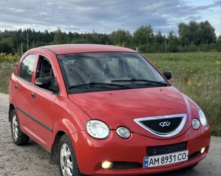 Красный Чери Тигго, объемом двигателя 1.3 л и пробегом 153 тыс. км за 1850 $, фото 4 на Automoto.ua