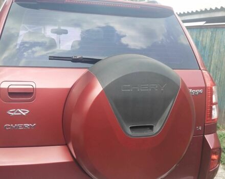 Красный Чери Тигго, объемом двигателя 1.8 л и пробегом 120 тыс. км за 4300 $, фото 2 на Automoto.ua