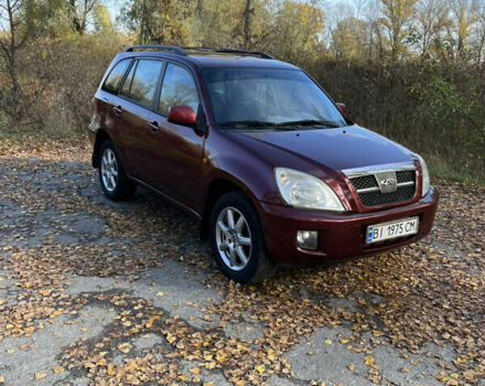 Красный Чери Тигго, объемом двигателя 2.4 л и пробегом 130 тыс. км за 4400 $, фото 8 на Automoto.ua