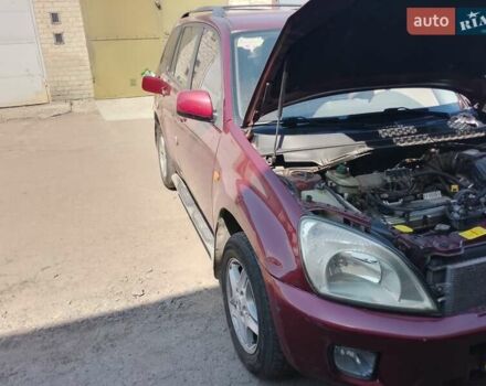 Красный Чери Тигго, объемом двигателя 2.35 л и пробегом 106 тыс. км за 3600 $, фото 4 на Automoto.ua