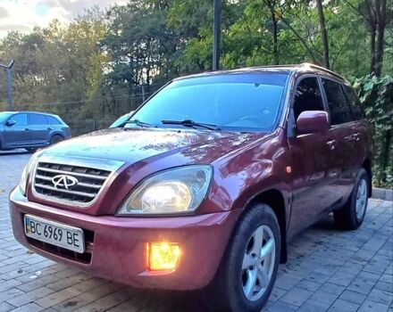 Червоний Чері Тігго, об'ємом двигуна 2 л та пробігом 210 тис. км за 4300 $, фото 2 на Automoto.ua