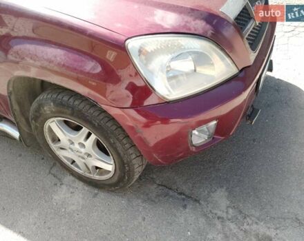Красный Чери Тигго, объемом двигателя 2.35 л и пробегом 106 тыс. км за 3600 $, фото 2 на Automoto.ua