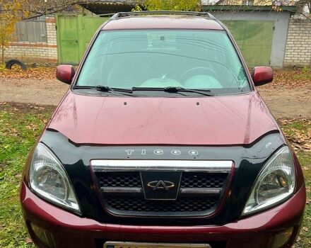 Червоний Чері Тігго, об'ємом двигуна 2 л та пробігом 200 тис. км за 3800 $, фото 1 на Automoto.ua