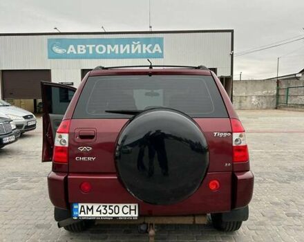 Красный Чери Тигго, объемом двигателя 2 л и пробегом 192 тыс. км за 4200 $, фото 11 на Automoto.ua