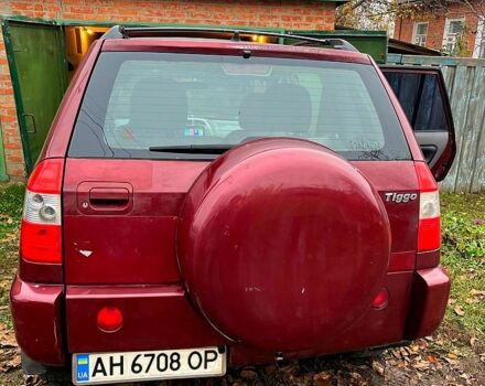 Червоний Чері Тігго, об'ємом двигуна 2 л та пробігом 200 тис. км за 3800 $, фото 6 на Automoto.ua