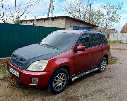 Красный Чери Тигго, объемом двигателя 2.4 л и пробегом 0 тыс. км за 3000 $, фото 1 на Automoto.ua