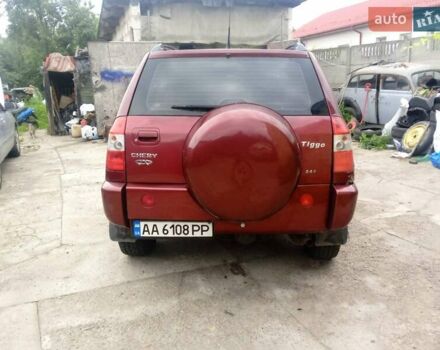 Красный Чери Тигго, объемом двигателя 2.35 л и пробегом 200 тыс. км за 2300 $, фото 7 на Automoto.ua