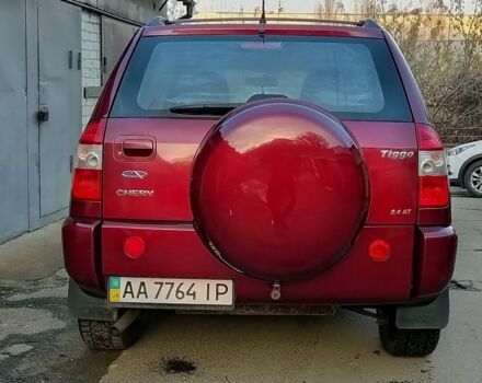 Красный Чери Тигго, объемом двигателя 2.4 л и пробегом 104 тыс. км за 3950 $, фото 8 на Automoto.ua