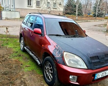 Красный Чери Тигго, объемом двигателя 2.4 л и пробегом 0 тыс. км за 3000 $, фото 2 на Automoto.ua