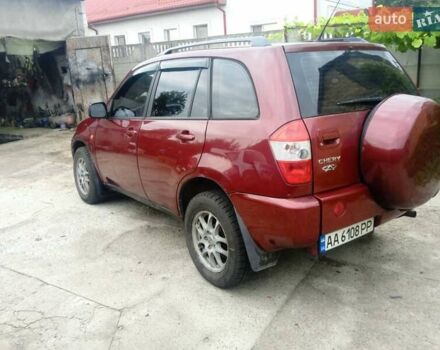 Красный Чери Тигго, объемом двигателя 2.35 л и пробегом 200 тыс. км за 2300 $, фото 1 на Automoto.ua