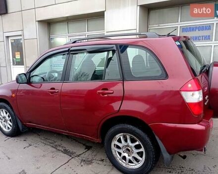 Красный Чери Тигго, объемом двигателя 2.4 л и пробегом 154 тыс. км за 4800 $, фото 4 на Automoto.ua