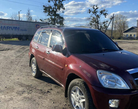 Червоний Чері Тігго, об'ємом двигуна 2 л та пробігом 76 тис. км за 4500 $, фото 1 на Automoto.ua
