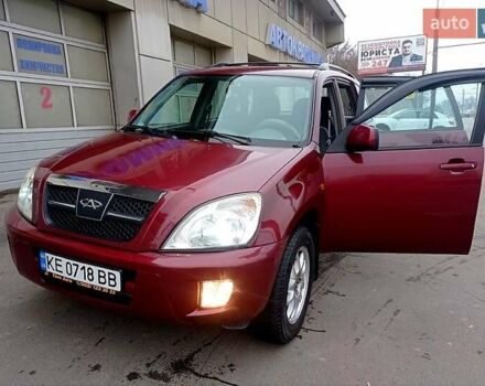 Красный Чери Тигго, объемом двигателя 2.4 л и пробегом 154 тыс. км за 4800 $, фото 11 на Automoto.ua