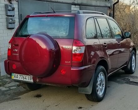 Красный Чери Тигго, объемом двигателя 2.4 л и пробегом 104 тыс. км за 3950 $, фото 7 на Automoto.ua