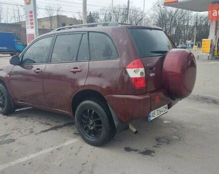 Красный Чери Тигго, объемом двигателя 2.35 л и пробегом 327 тыс. км за 4000 $, фото 5 на Automoto.ua