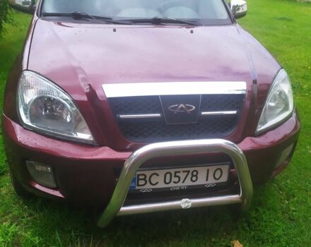 Красный Чери Тигго, объемом двигателя 2 л и пробегом 265 тыс. км за 4100 $, фото 1 на Automoto.ua