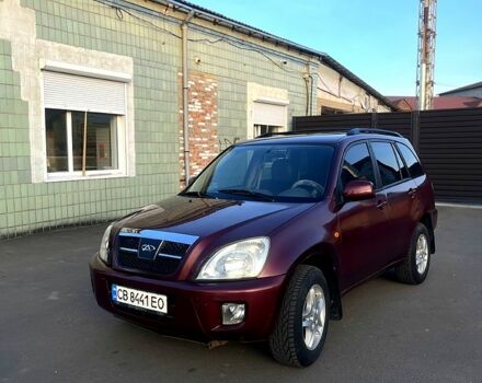Красный Чери Тигго, объемом двигателя 2 л и пробегом 172 тыс. км за 3500 $, фото 1 на Automoto.ua