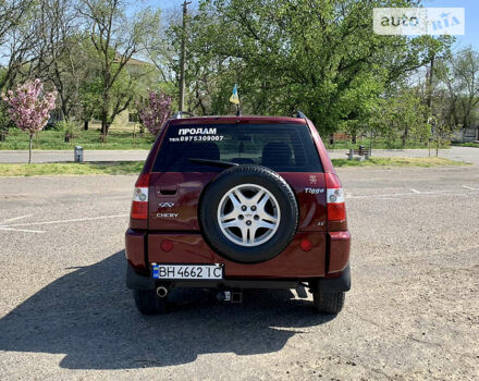 Красный Чери Тигго, объемом двигателя 2 л и пробегом 147 тыс. км за 5500 $, фото 3 на Automoto.ua