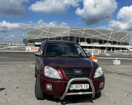 Красный Чери Тигго, объемом двигателя 2 л и пробегом 279 тыс. км за 4000 $, фото 2 на Automoto.ua