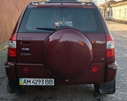 Червоний Чері Тігго, об'ємом двигуна 2 л та пробігом 87 тис. км за 5199 $, фото 3 на Automoto.ua
