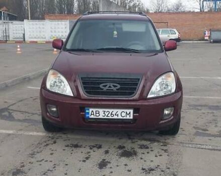 Красный Чери Тигго, объемом двигателя 2.35 л и пробегом 327 тыс. км за 4000 $, фото 1 на Automoto.ua