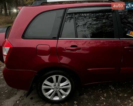 Красный Чери Тигго, объемом двигателя 1.85 л и пробегом 144 тыс. км за 5800 $, фото 9 на Automoto.ua