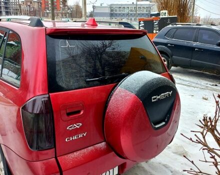 Красный Чери Тигго, объемом двигателя 1.8 л и пробегом 78 тыс. км за 7000 $, фото 3 на Automoto.ua