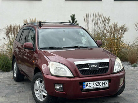 Червоний Чері Тігго, об'ємом двигуна 2 л та пробігом 160 тис. км за 3500 $, фото 1 на Automoto.ua