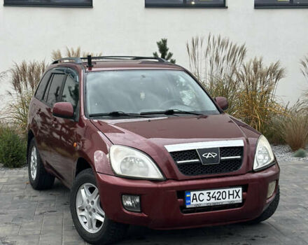 Червоний Чері Тігго, об'ємом двигуна 2 л та пробігом 160 тис. км за 3500 $, фото 1 на Automoto.ua