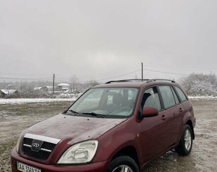 Красный Чери Тигго, объемом двигателя 2 л и пробегом 185 тыс. км за 2999 $, фото 1 на Automoto.ua