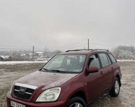 Красный Чери Тигго, объемом двигателя 2 л и пробегом 185 тыс. км за 2999 $, фото 1 на Automoto.ua