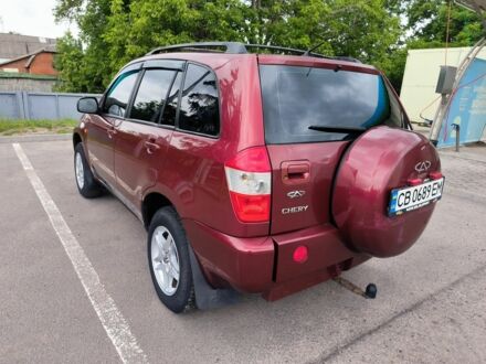 Чери Тигго 2007 в Лубнах на Automoto.ua Красный Чери Тигго, объемом двигателя 2 л и пробегом 200 тыс. км за 3650 $, фото 1 на Automoto.ua