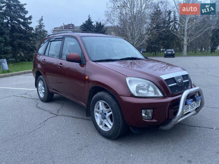 Червоний Чері Тігго, об'ємом двигуна 2 л та пробігом 181 тис. км за 3250 $, фото 1 на Automoto.ua