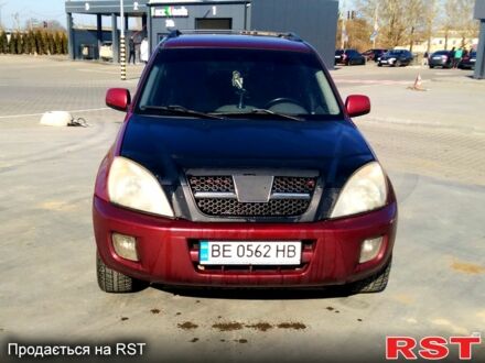 Чери Тигго 2008 в Николаеве на Automoto.ua Красный Чери Тигго, объемом двигателя 2 л и пробегом 278 тыс. км за 3850 $, фото 1 на Automoto.ua