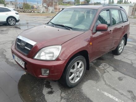 Червоний Чері Тігго, об'ємом двигуна 2.4 л та пробігом 130 тис. км за 2950 $, фото 1 на Automoto.ua