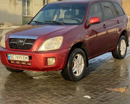 Красный Чери Тигго, объемом двигателя 2 л и пробегом 230 тыс. км за 3500 $, фото 1 на Automoto.ua