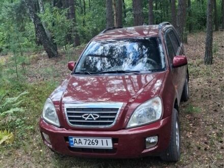 Красный Чери Тигго, объемом двигателя 2.4 л и пробегом 161 тыс. км за 4400 $, фото 1 на Automoto.ua