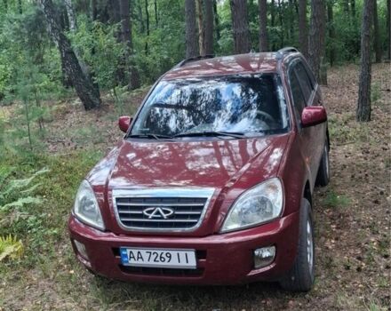 Червоний Чері Тігго, об'ємом двигуна 2.4 л та пробігом 161 тис. км за 4400 $, фото 1 на Automoto.ua