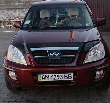 Червоний Чері Тігго, об'ємом двигуна 2 л та пробігом 87 тис. км за 5199 $, фото 1 на Automoto.ua