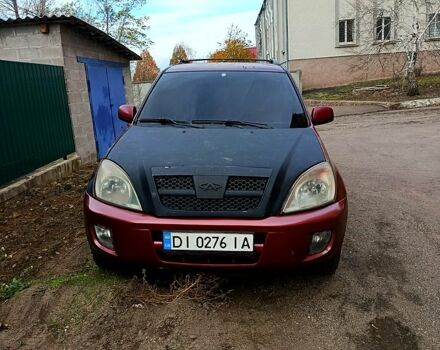 Красный Чери Тигго, объемом двигателя 2.4 л и пробегом 0 тыс. км за 3000 $, фото 1 на Automoto.ua