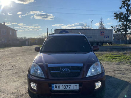 Червоний Чері Тігго, об'ємом двигуна 2 л та пробігом 76 тис. км за 4500 $, фото 1 на Automoto.ua