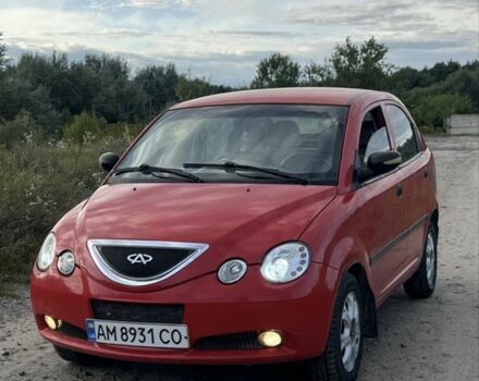 Красный Чери Тигго, объемом двигателя 1.3 л и пробегом 153 тыс. км за 1850 $, фото 1 на Automoto.ua