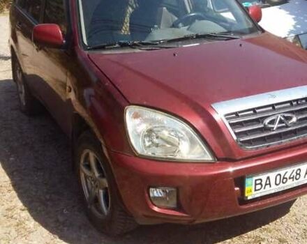 Червоний Чері Тігго, об'ємом двигуна 2.35 л та пробігом 42 тис. км за 5200 $, фото 1 на Automoto.ua