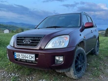 Чери Тигго 2008 в Виннице на Automoto.ua Красный Чери Тигго, объемом двигателя 2.35 л и пробегом 327 тыс. км за 4000 $, фото 1 на Automoto.ua